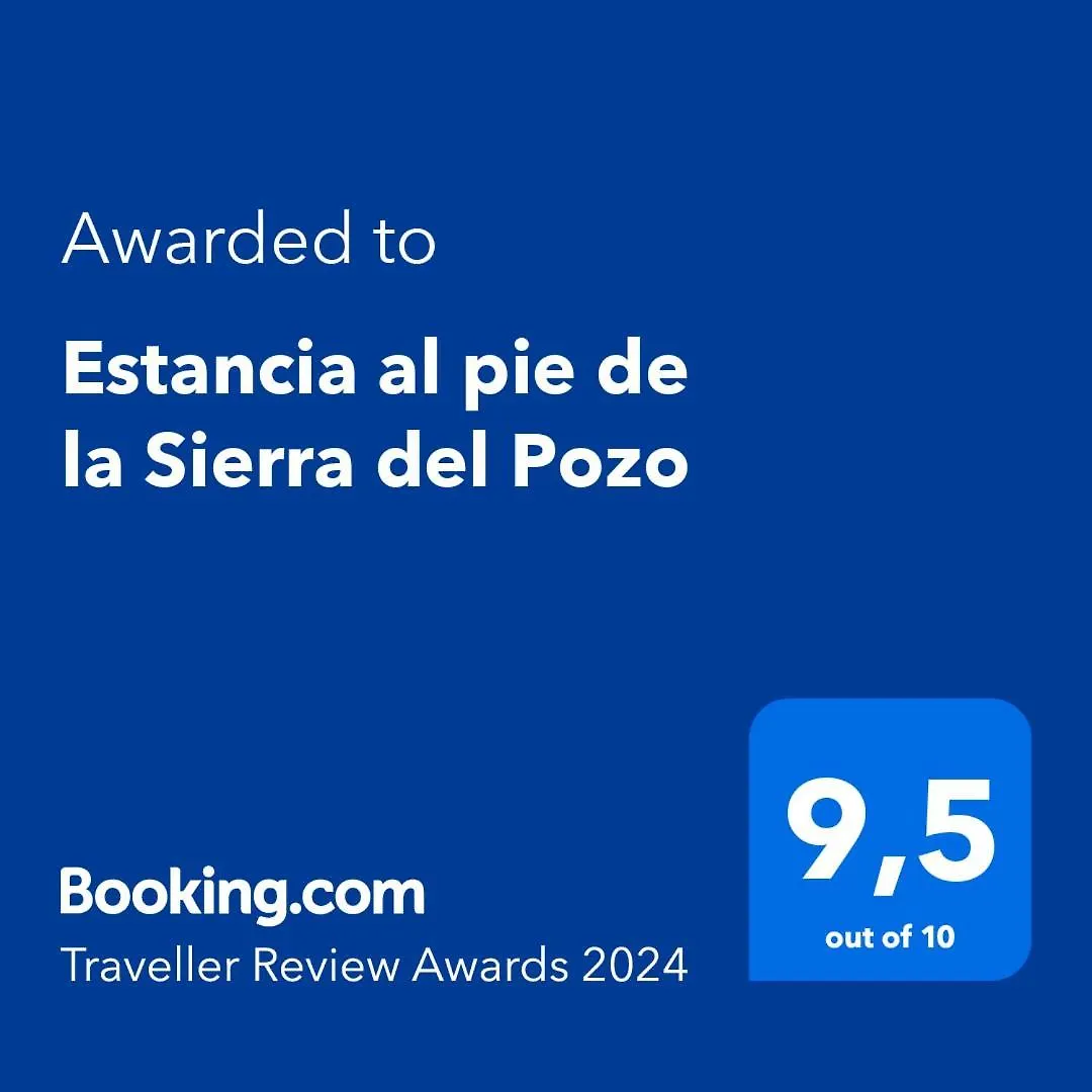 Estancia Al Pie De La Sierra Del Pozo Pozo Alcón Apartman